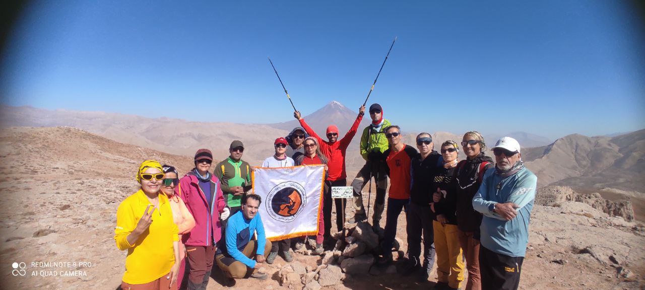 گزارش صعود به قله سیاه پلاس/کبود